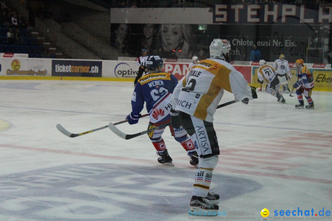 Eishockey Kloten - Schweiz: EHC Kloten vs. HC Lugano 3:1, 17.10.2017