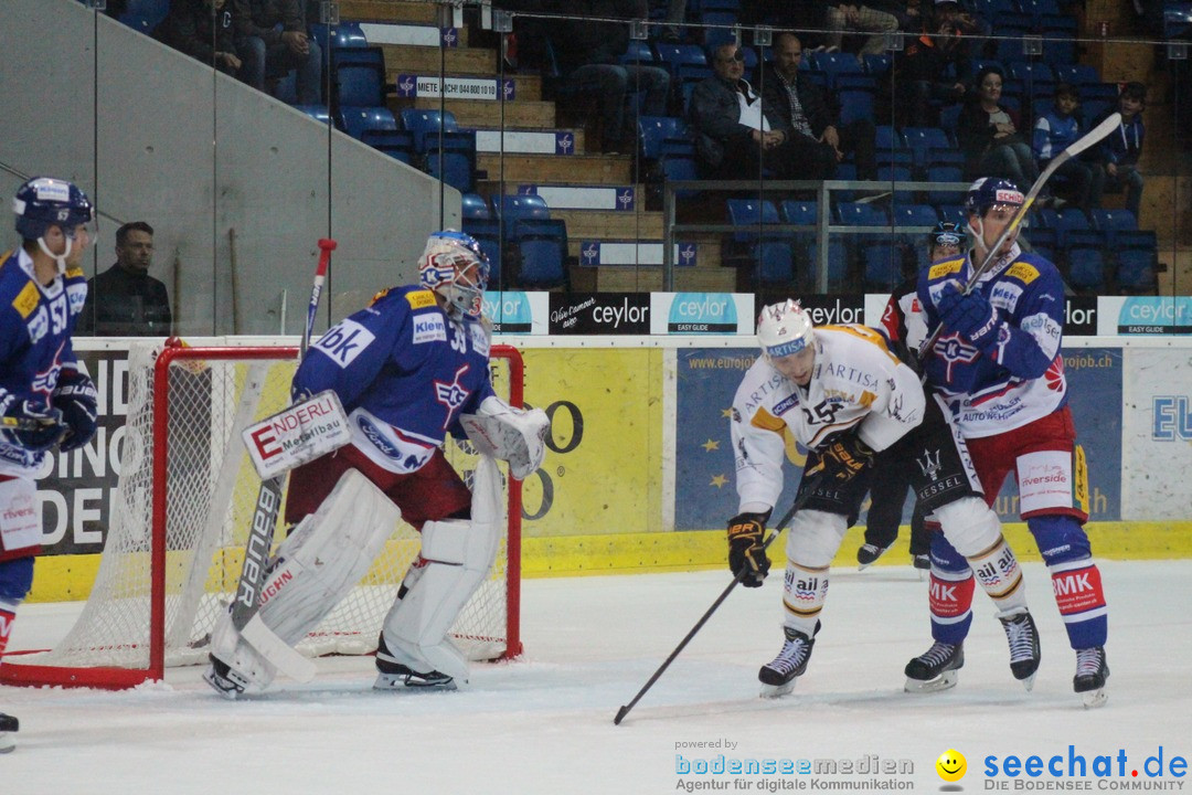 Eishockey Kloten - Schweiz: EHC Kloten vs. HC Lugano 3:1, 17.10.2017