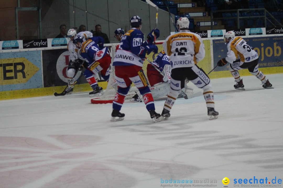 Eishockey Kloten - Schweiz: EHC Kloten vs. HC Lugano 3:1, 17.10.2017