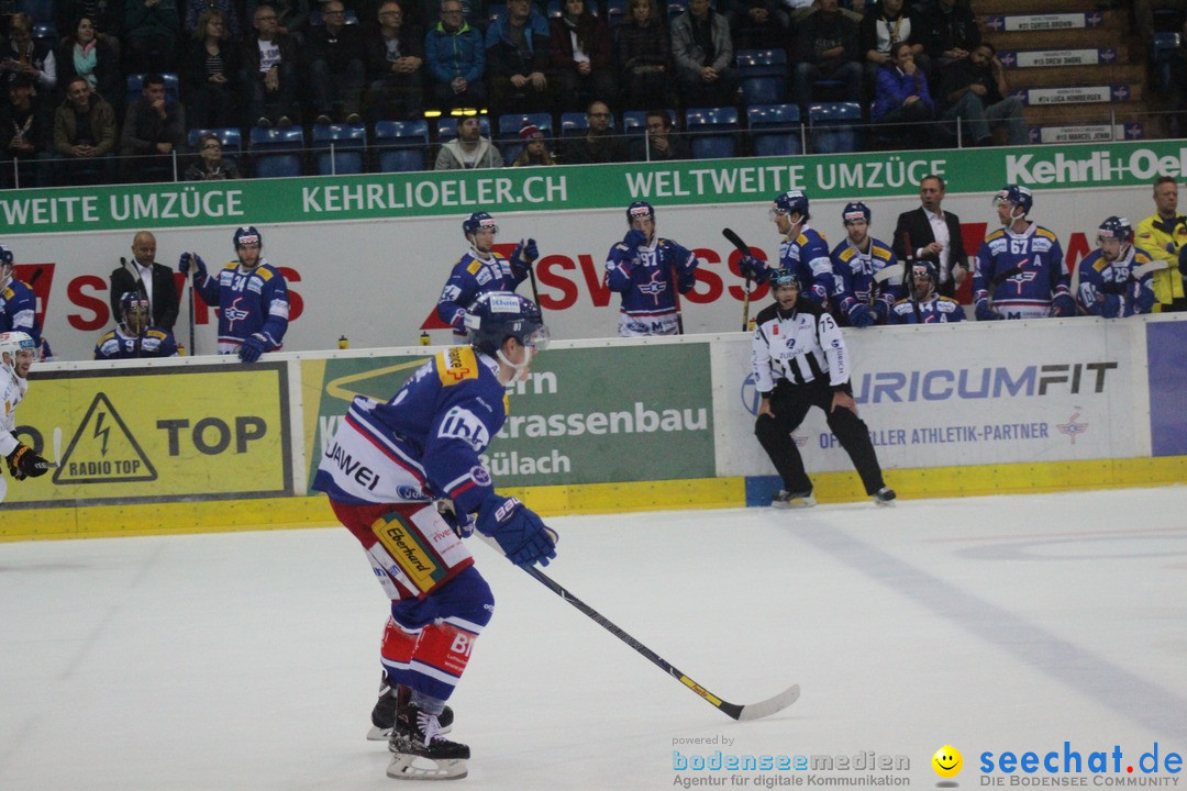 Eishockey Kloten - Schweiz: EHC Kloten vs. HC Lugano 3:1, 17.10.2017