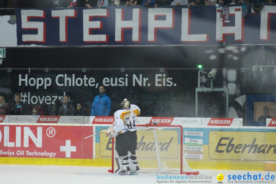 Eishockey Kloten - Schweiz: EHC Kloten vs. HC Lugano 3:1, 17.10.2017