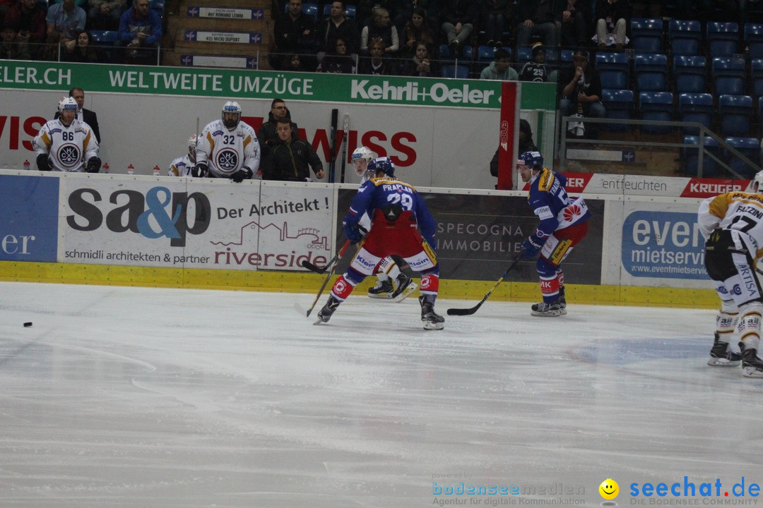 Eishockey Kloten - Schweiz: EHC Kloten vs. HC Lugano 3:1, 17.10.2017