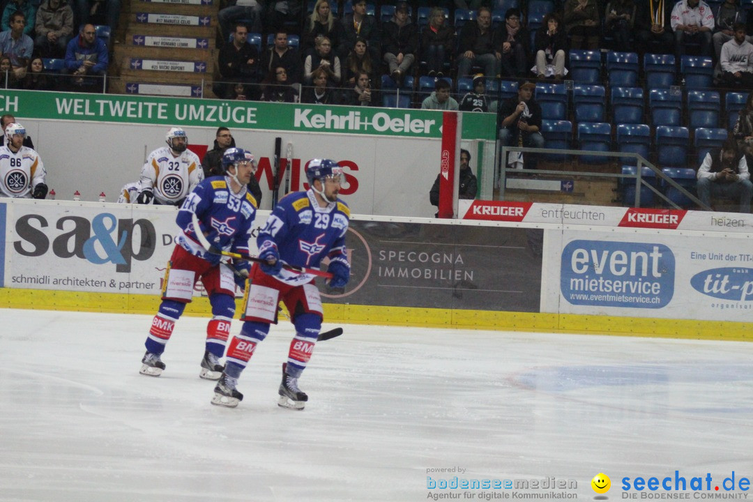 Eishockey Kloten - Schweiz: EHC Kloten vs. HC Lugano 3:1, 17.10.2017