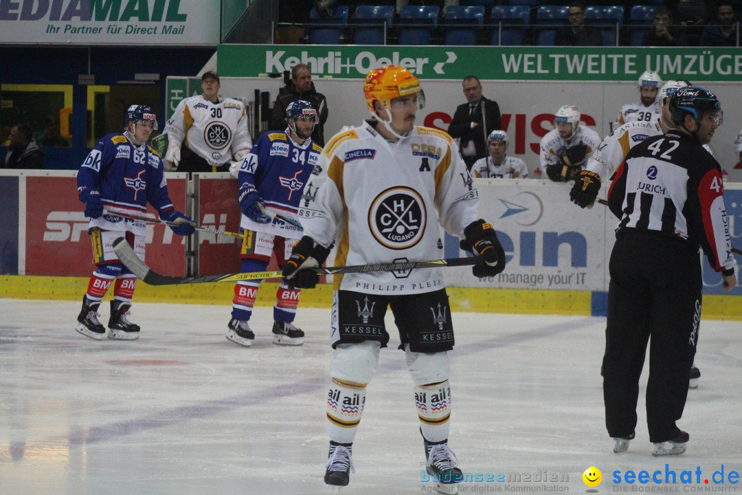 Eishockey Kloten - Schweiz: EHC Kloten vs. HC Lugano 3:1, 17.10.2017