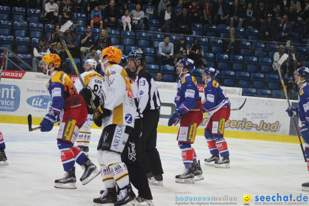 Eishockey Kloten - Schweiz: EHC Kloten vs. HC Lugano 3:1, 17.10.2017