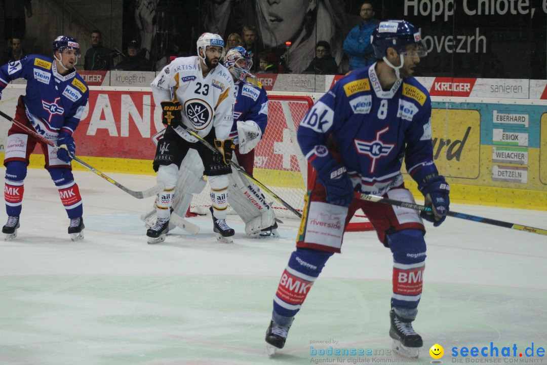 Eishockey Kloten - Schweiz: EHC Kloten vs. HC Lugano 3:1, 17.10.2017