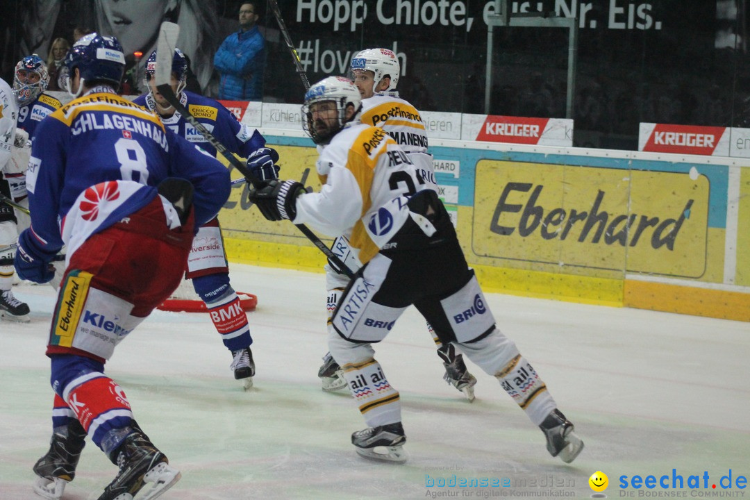 Eishockey Kloten - Schweiz: EHC Kloten vs. HC Lugano 3:1, 17.10.2017