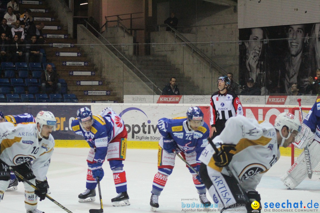 Eishockey Kloten - Schweiz: EHC Kloten vs. HC Lugano 3:1, 17.10.2017