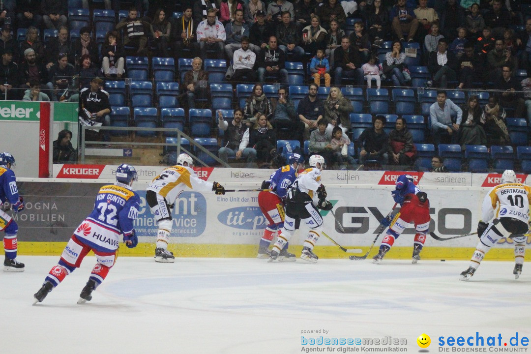 Eishockey Kloten - Schweiz: EHC Kloten vs. HC Lugano 3:1, 17.10.2017