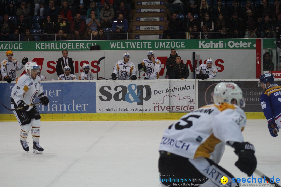 Eishockey Kloten - Schweiz: EHC Kloten vs. HC Lugano 3:1, 17.10.2017