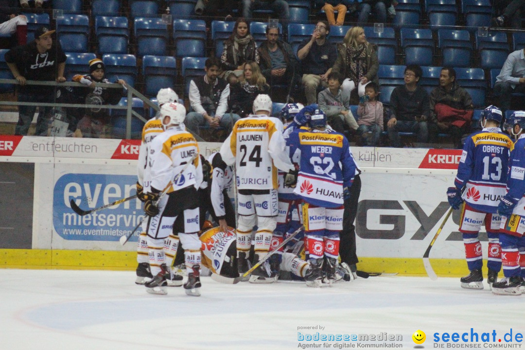 Eishockey Kloten - Schweiz: EHC Kloten vs. HC Lugano 3:1, 17.10.2017