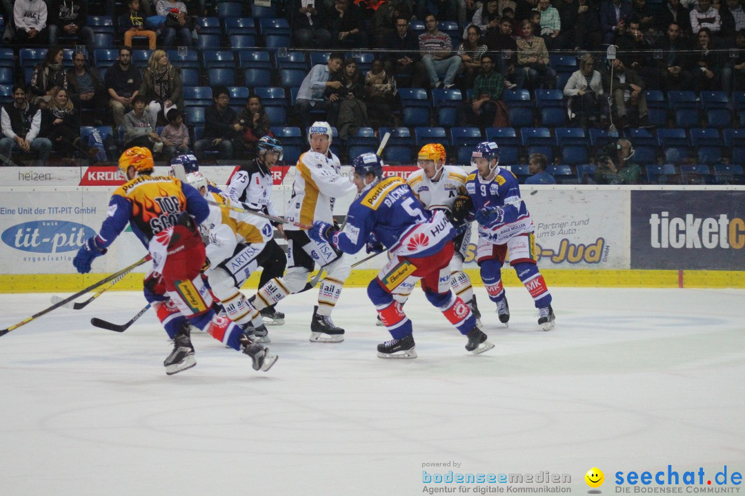 Eishockey Kloten - Schweiz: EHC Kloten vs. HC Lugano 3:1, 17.10.2017