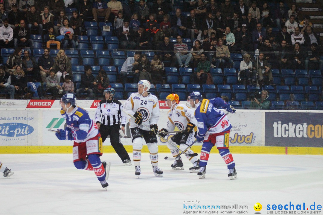 Eishockey Kloten - Schweiz: EHC Kloten vs. HC Lugano 3:1, 17.10.2017