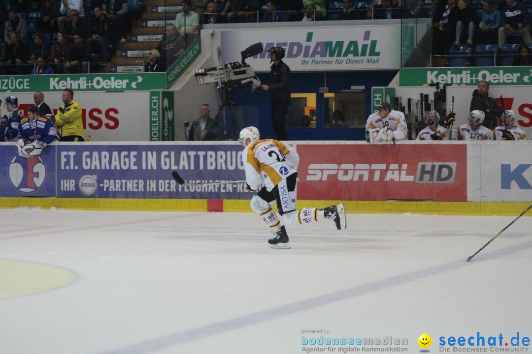 Eishockey Kloten - Schweiz: EHC Kloten vs. HC Lugano 3:1, 17.10.2017