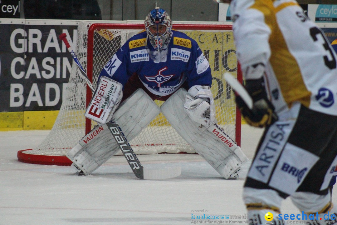 Eishockey Kloten - Schweiz: EHC Kloten vs. HC Lugano 3:1, 17.10.2017