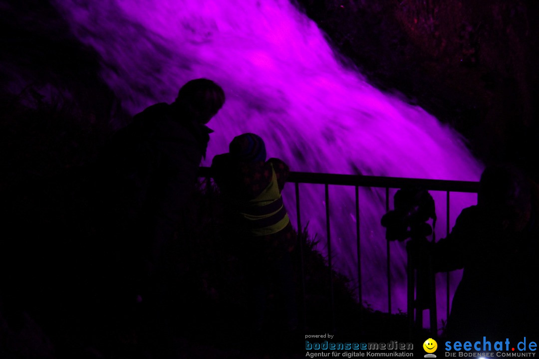 Rheinfall: Neuhausen - Schweiz: Schaffhausen am Bodensee, 28.10.2017