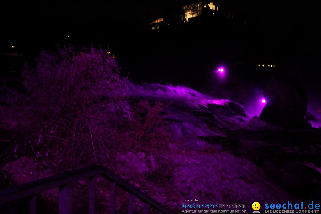 Rheinfall: Neuhausen - Schweiz: Schaffhausen am Bodensee, 28.10.2017