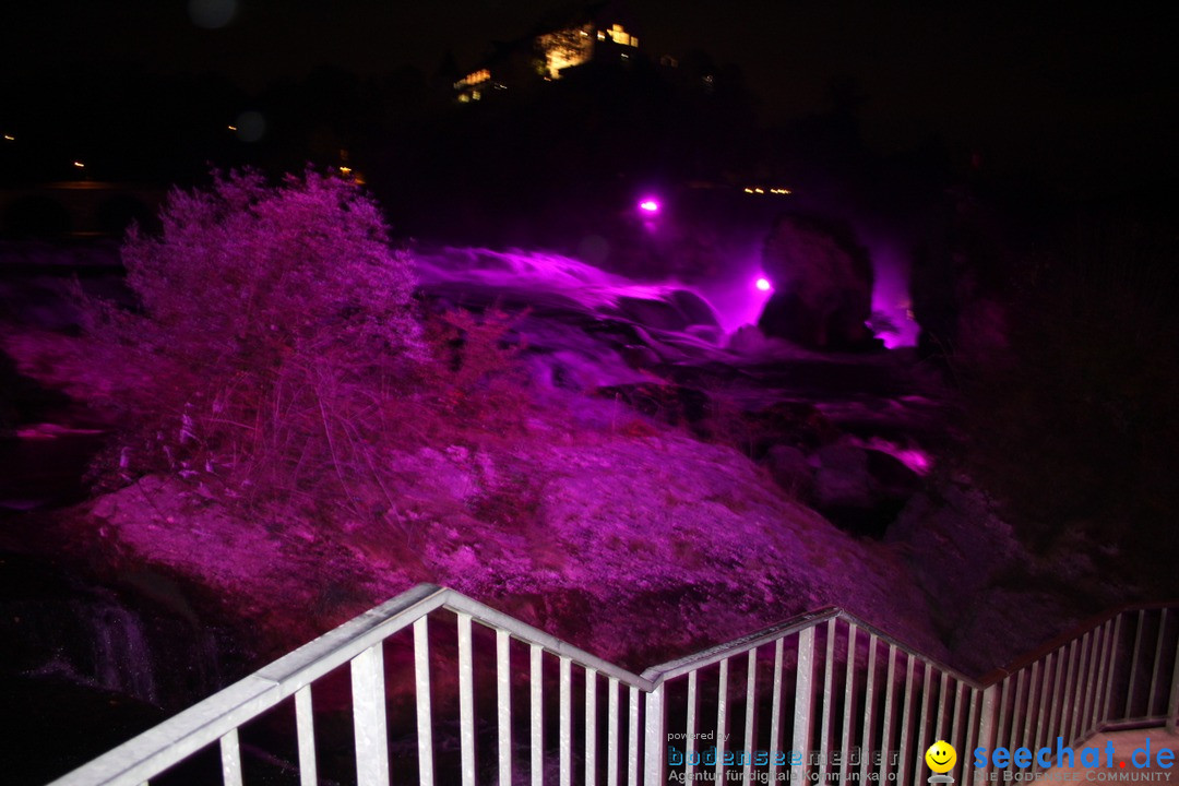 Rheinfall: Neuhausen - Schweiz: Schaffhausen am Bodensee, 28.10.2017