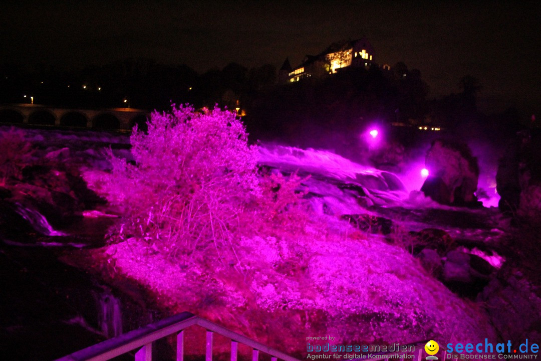 Rheinfall: Neuhausen - Schweiz: Schaffhausen am Bodensee, 28.10.2017