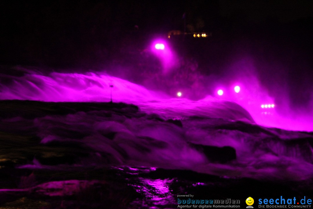 Rheinfall: Neuhausen - Schweiz: Schaffhausen am Bodensee, 28.10.2017