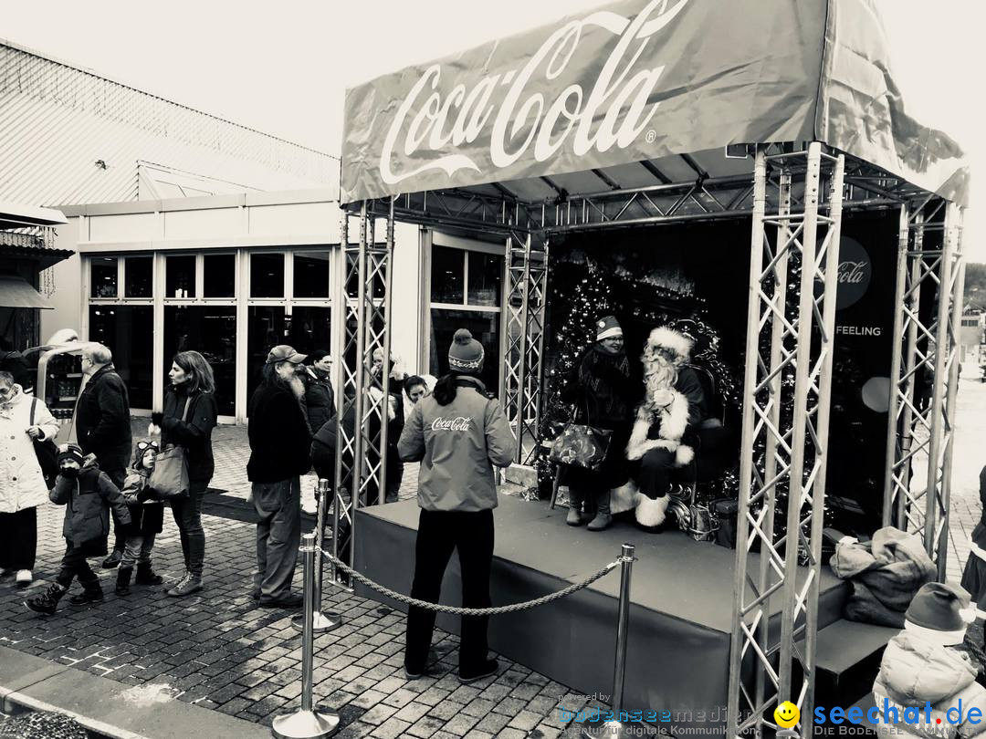 Die Coca-Cola Weihnachtstruck Tour: Winterthur - Schweiz, 15.12.2017