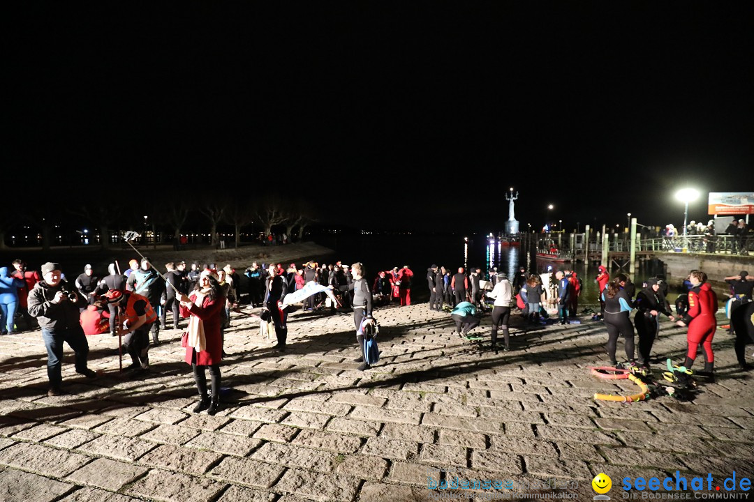 Silvesterschwimmen DLRG: Konstanz am Bodensee, 29.12.2017