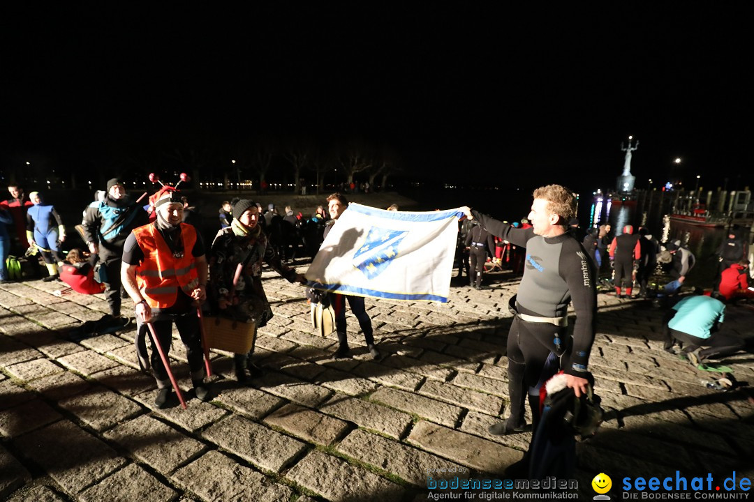 Silvesterschwimmen DLRG: Konstanz am Bodensee, 29.12.2017