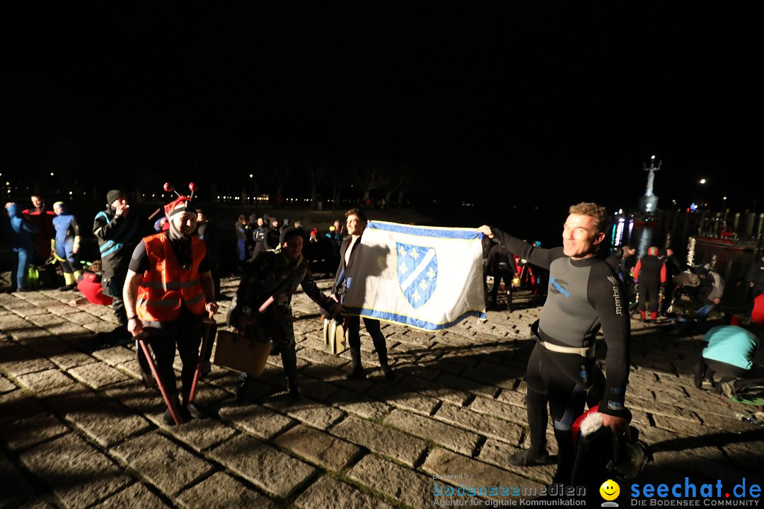 Silvesterschwimmen DLRG: Konstanz am Bodensee, 29.12.2017