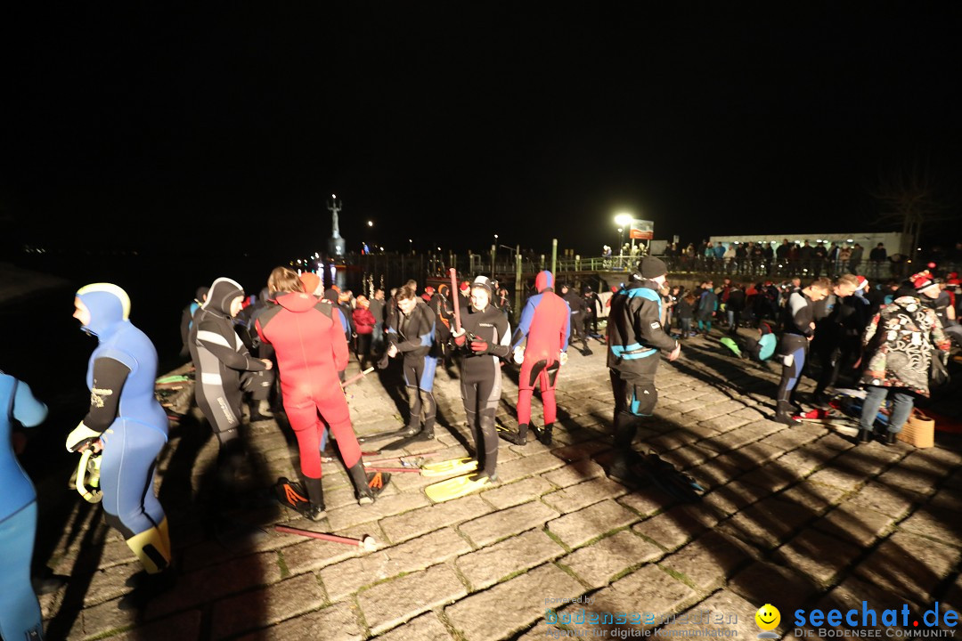 Silvesterschwimmen DLRG: Konstanz am Bodensee, 29.12.2017