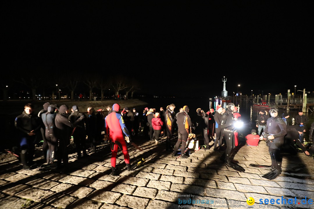 Silvesterschwimmen DLRG: Konstanz am Bodensee, 29.12.2017