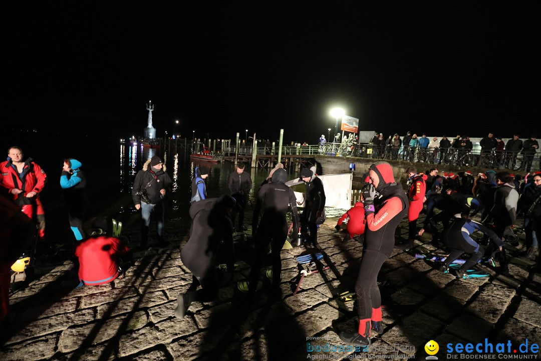 Silvesterschwimmen DLRG: Konstanz am Bodensee, 29.12.2017