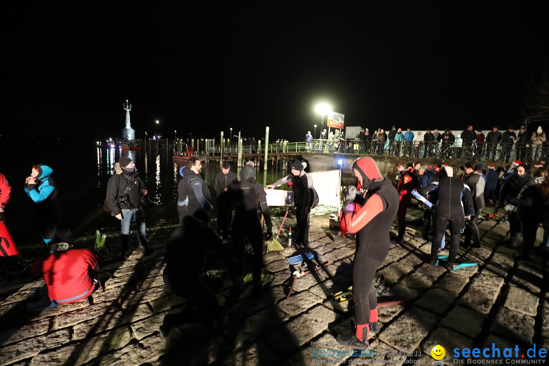 Silvesterschwimmen DLRG: Konstanz am Bodensee, 29.12.2017