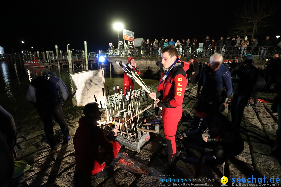 Silvesterschwimmen DLRG: Konstanz am Bodensee, 29.12.2017