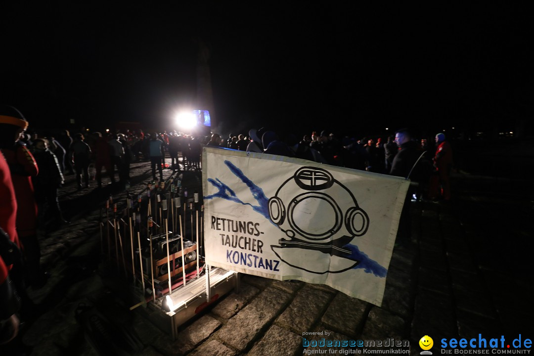 Silvesterschwimmen DLRG: Konstanz am Bodensee, 29.12.2017