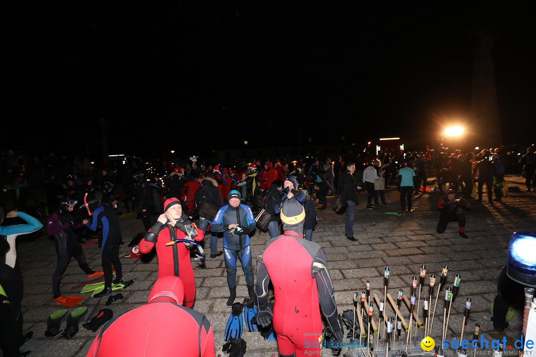 Silvesterschwimmen DLRG: Konstanz am Bodensee, 29.12.2017