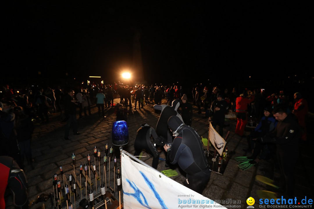 Silvesterschwimmen DLRG: Konstanz am Bodensee, 29.12.2017