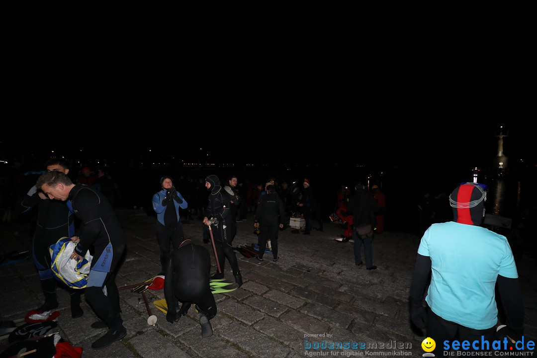 Silvesterschwimmen DLRG: Konstanz am Bodensee, 29.12.2017