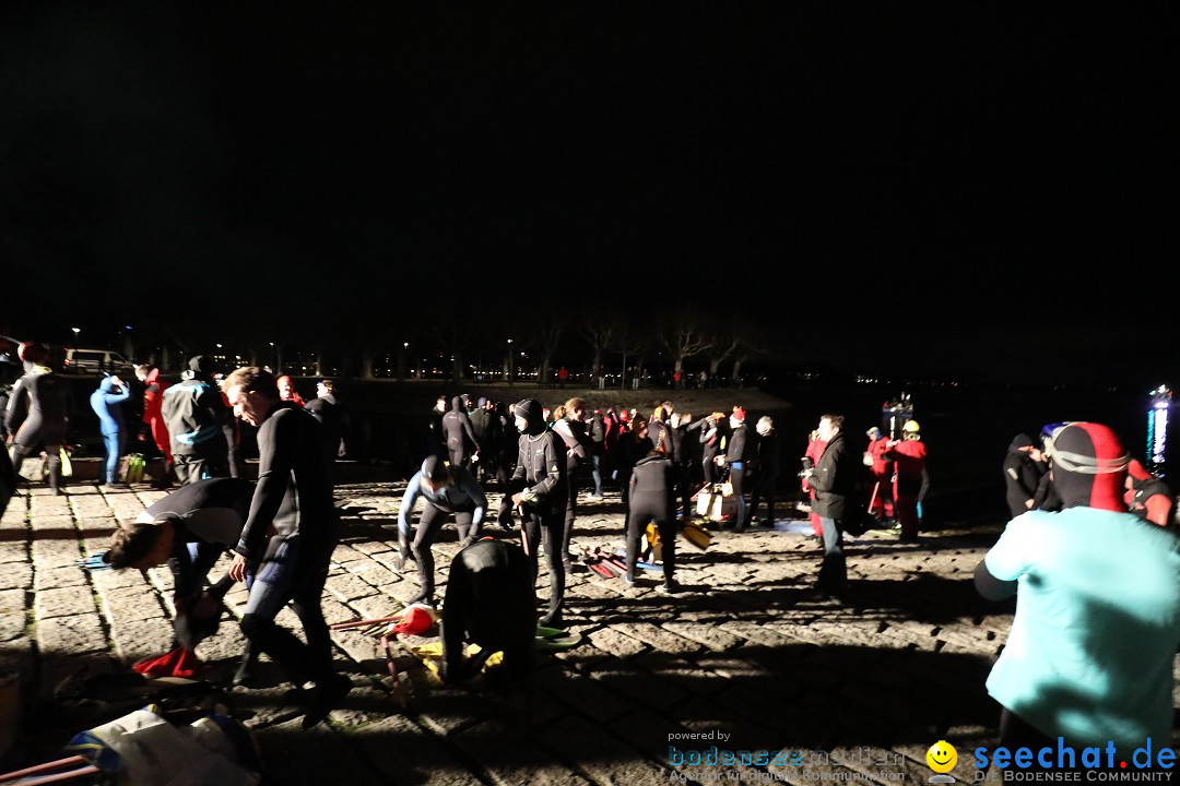 Silvesterschwimmen DLRG: Konstanz am Bodensee, 29.12.2017