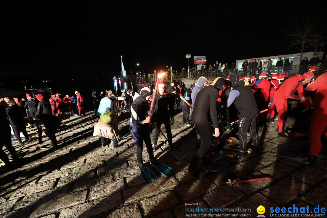 Silvesterschwimmen DLRG: Konstanz am Bodensee, 29.12.2017