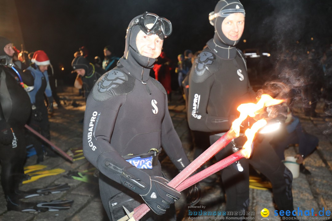 Silvesterschwimmen DLRG: Konstanz am Bodensee, 29.12.2017