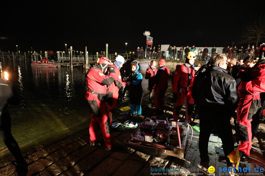 Silvesterschwimmen DLRG: Konstanz am Bodensee, 29.12.2017