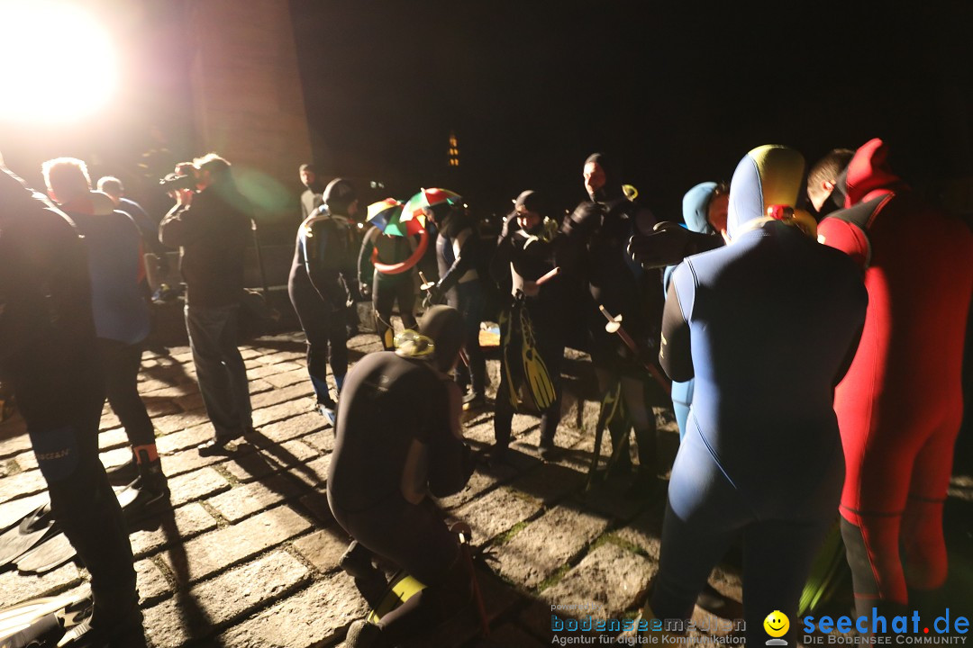 Silvesterschwimmen DLRG: Konstanz am Bodensee, 29.12.2017