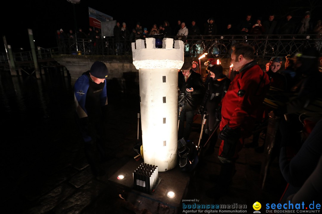 Silvesterschwimmen DLRG: Konstanz am Bodensee, 29.12.2017