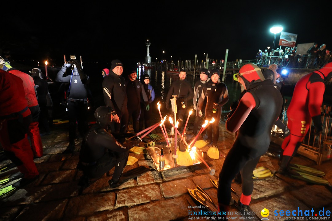 Silvesterschwimmen DLRG: Konstanz am Bodensee, 29.12.2017