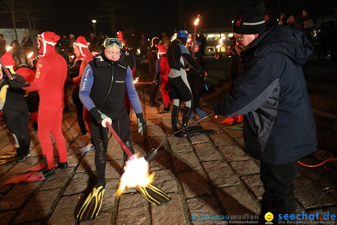 Silvesterschwimmen DLRG: Konstanz am Bodensee, 29.12.2017