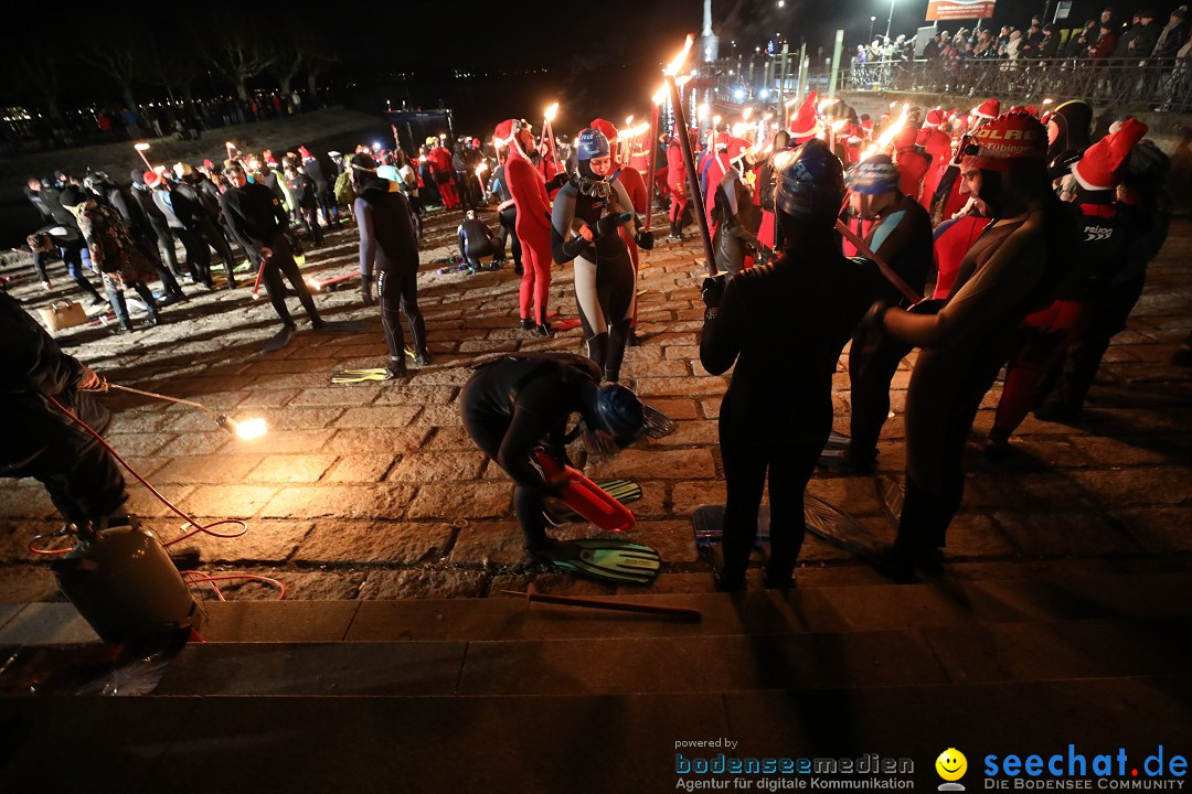 Silvesterschwimmen DLRG: Konstanz am Bodensee, 29.12.2017