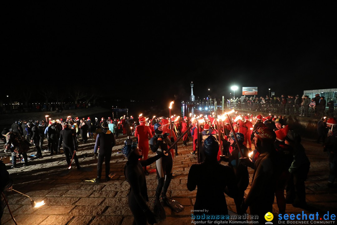 Silvesterschwimmen DLRG: Konstanz am Bodensee, 29.12.2017