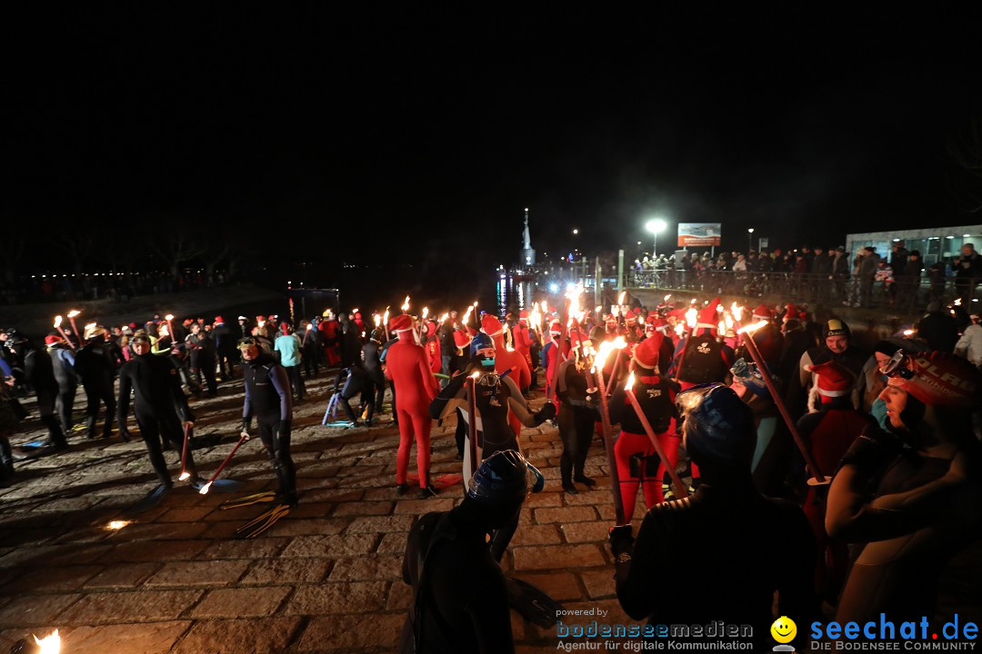 Silvesterschwimmen DLRG: Konstanz am Bodensee, 29.12.2017