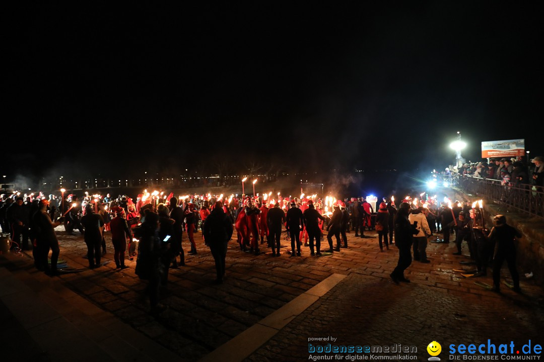 Silvesterschwimmen DLRG: Konstanz am Bodensee, 29.12.2017