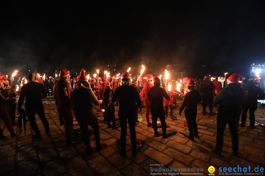 Silvesterschwimmen DLRG: Konstanz am Bodensee, 29.12.2017